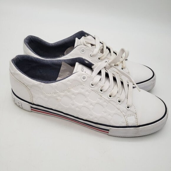 Tommy Hilfiger Men's Tmpilor-R Sneaker Lace-Up White Classic Logo Size 9 - Picture 6 of 8